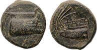 Ancient coins Greek coins: Scarce Lycia Phaselis bronze with galleys, 250 BC - EF! -