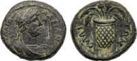 Ancient coins Roman provincial: Ionia, Smyrna, Hadrian bronze AE, 117-138 AD. -