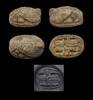 Ancient art Rare Egyptian steatite Bird seal amulet, New Kingdom 1550 - 1295 BC -