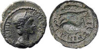 Ancient coins Roman provincial: Very rare large bronze for Tranquillina. Augusta, AD 241-244. Ã Triassarion -