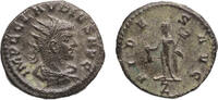 Ancient coins Roman Imperial: Claudius II, Gothecus, interesting Antoninianus w Hermes, EF -