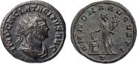 Ancient coins Roman Imperial: Antonianus of Tacitus with an amazing special portrait! -