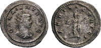 Ancient coins Roman Imperial: Excellent Gallienus silver AR antoninianus w creapy portrait -