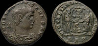 Ancient coins Roman Imperial: Fine scarce portrait of Decentius à Centenionalis -