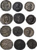 Ancient coins Roman Imperial coll. of 6 silver and bronze coins, incl. Salonina, Valerian, Vabalathus etc. -