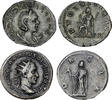 Ancient coins Roman Imperial: Choice Imperial set of Trajan Decius and wife Etrucilla Antoninianus (2) -