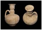 Medieval & later artifacts Rare Seljuq earthenware pottery pitcher, 12th.-13th. cent. AD -