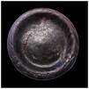 Ancient art Beautiful aubergine glass dish, Roman Imperial, 1st century AD -