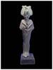 Ancient art Attractive tall bronze figure of Osiris, Late period, 1st. mill. BC -