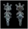 Medieval & later artifacts Ostrogothic Bronze Radiate-Headed Brooch or fibula 5th-6th century AD. -