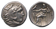 Ancient coins Greek KINGS of MACEDON. Alexander III âthe Greatâ. 336-323 BC. AR Drachm under Philip III, circa 322-319 BC -