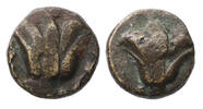 Ancient coins ISLANDS off CARIA, Superb Rhodos. Rhodes. Circa 205-200(?) BC. Ã Chalkous -