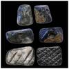   Ancient art Pair of scarce Halaf period stone stamp seals, 6th.-5th. mill. BC 
