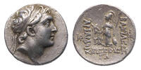 Ancient coins KINGS of CAPPADOCIA. Ariarathes V Eusebes Philopator. Circa 163-130 BC. AR Drachm - Gem! -