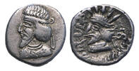 Ancient coins KINGS of PERSIS. Artaxerxes (Ardaxsir) III. Early-mid 2nd century AD. Attractive AR silver Drachm -
