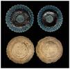 Asian art  Pair of torquise blue glazed Chrysanthemum dishes China, Ming... 271.71 US$  +  46.25 US$ shipping