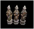Asian art  Set of 3 fine Ming Dynasty pottery figures of officers - c. 3... 1,086.83 US$  +  86.72 US$ shipping