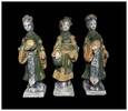 Asian art  Set of 3 lovely tomb pottery court ladies, China, Ming dynasty  792.00 US$  +  115.62 US$ shipping