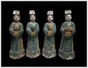 Asian art  Set of 4 matching Chinese Ming Dynasty Tomb Attendants 1550-1... 1,242.92 US$  +  86.72 US$ shipping