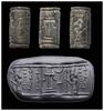 Ancient art  Choice Achaemenid serpentine stone cylinder seal, c. 600-40... 323.74 US$  +  46.25 US$ shipping