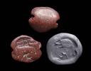 Ancient art Rare Jasper Gable seal w Turtle, Western Mesopotamian, 4th. mill. BC -