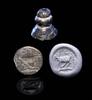Ancient art Large stamp seal w handle, West Mesopotamian 2nd. mill. BC -