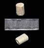 Ancient art Rare bone cylinder seal Mesopotamia, 3rd. mill. BC -