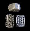 Ancient art Large early Western Mesopotamian gable stamp seal, 5th. mill.BC -