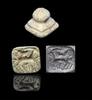 Ancient art Elaborate stamp seal w handle, Western Mesopotamia, 1st. mill. BC -