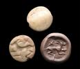 Ancient art Fine West-Mesopotamian gable stamp seal, 3rd.-2nd. mill. BC -