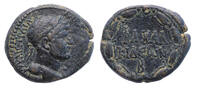 Ancient coins SYRIA, Chalcidice. Chalcis. Hadrian. AD 117-138. Ã 26 mm - Choice VF -