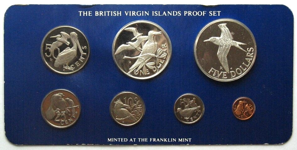 Britische Jungferninseln BRITISH VIRGIN ISLANDS 1981 PROOF SET