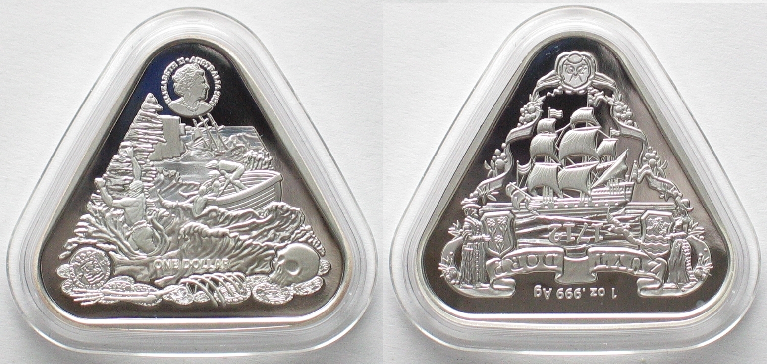 Australien AUSTRALIA 1 $ 2020 Shipwreck series (3) ZUYTDORP silver