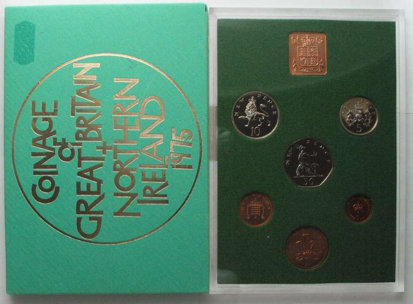 England UK 1975 PROOF SET # 91061 | MA-Shops