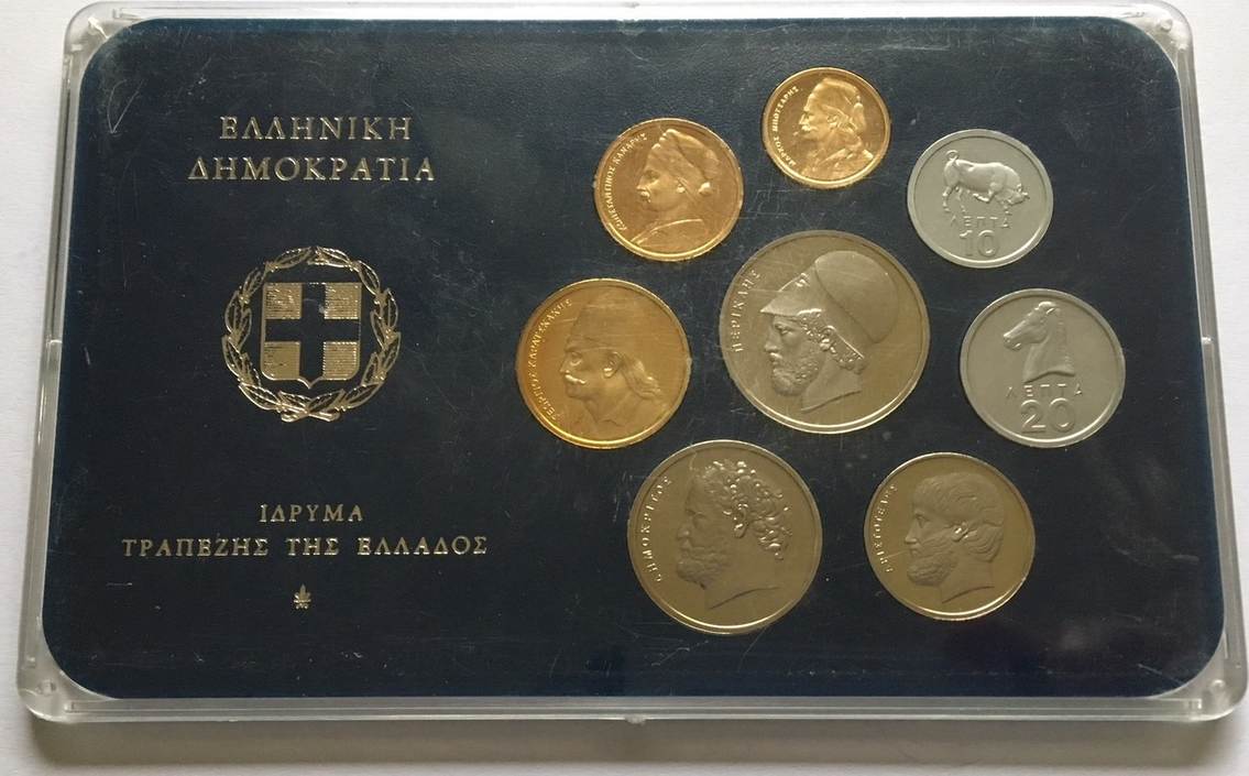 Монета n. Монета 1978 года eaahnikh Ahmokpatia.