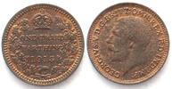 Malta GREAT BRITAIN Third Farthing 1913 GEORGE V for MALTA bronze BU!!! -