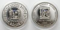 Suriname SURINAME 100 Guilders 1996 OLYMPIC GAMES DISCUS THROWER Cu-Ni SCARCE! -