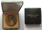 Frankreich - Medaillen RICHELIEU - 300TH ANN. OF THE FRENCH ACADEMY 1935 Bronze by Dammann 81mm -
