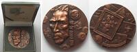 China - Medaillen Shanghai Mint GREAT ARTIST VAN GOGH COMMEMORATIVE MEDALLION 1999 bronze 80mm -