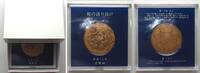 Japan - Medaillen JAPAN Medal 2003 Sakura YEAR OF THE SHEEP bronze 55mm -