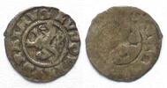 Böhmen BOHEMIA Weisspfennig LUDWIG I 1516-26 Kuttenberg mint silver VF+ -
