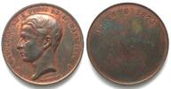 Frankreich - Medaillen FRANCE - NAPOLEON IV Medal 1874 REACHING OF LEGAL AGE copper 45mm -