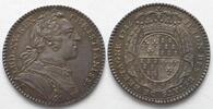 Frankreich - Jetons LOUIS XV Counter 1746 ETATS DE BRETAGNE by Duvivier silver AU! -