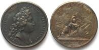 Frankreich - Medaillen 1677. DÉFAITE DES ESPAGNOLS EN CATALOGNE. AE Medal by Mauger 41mm -
