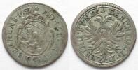 Schweiz - Bern Swiss BERN 20 Kreuzer 1659 silver VF+ RARE! -