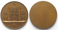 Haus Habsburg - Medaillen KARLSKIRCHE 200 JAHRE GRUNDSTEINLEGUNG Medaille o.J. (1916) v. Neuberger 55mm -