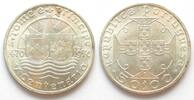 St. Thomas & Prinzeninsel PORTUGUESE ST. THOMAS & PRINCE ISLAND 50 Escudos 1970 DISCOVERY silver UNC -