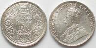 Indien Britisch INDIA-BRITISH. 1 Rupee 1919 (b), Bombay mint, George V, silver, UNC- -