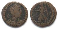 Roman Imperial VALENTINIAN II (375-392 AD). AE Follis, F-VF -