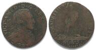 Italien - Sardinien Italy SARDINIA 5 Soldi 1794 VITTORIO AMEDEO III copper aVF -